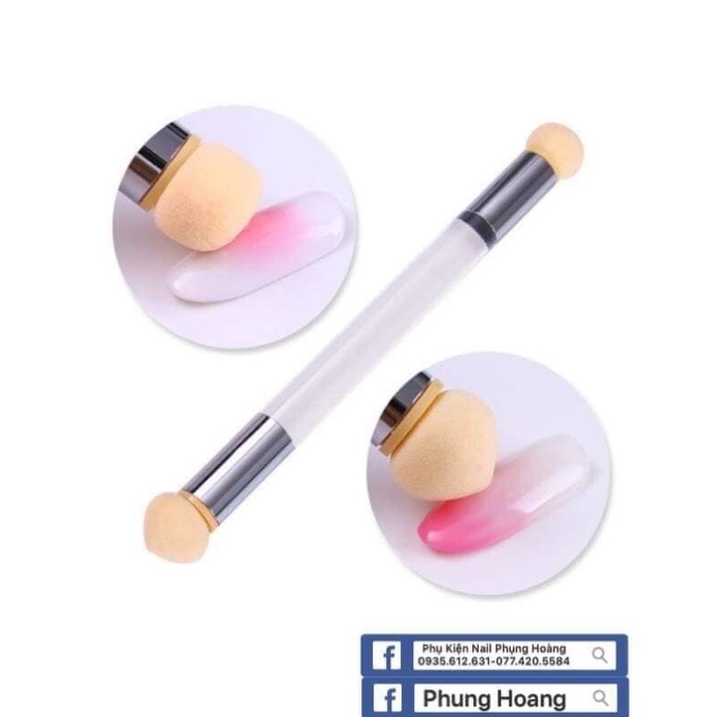 Cọ Dặm Ombre, Mút Dặm Ombre Nail [Thanh Vy Nail]