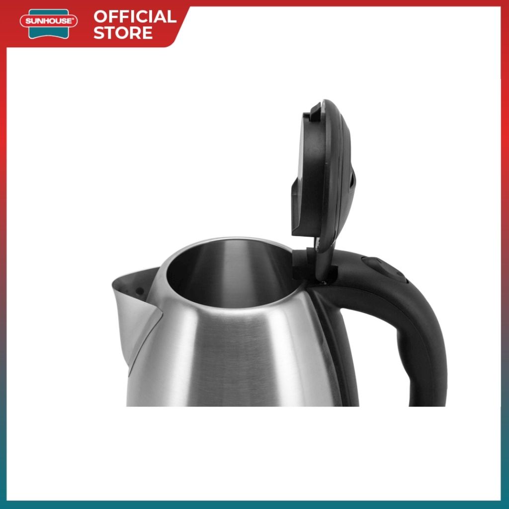 Ấm siêu tốc inox 1.8L SUNHOUSE SHD1182-2022 tự động ngắt khi sôi cạn nước hoặc quá nhiệt