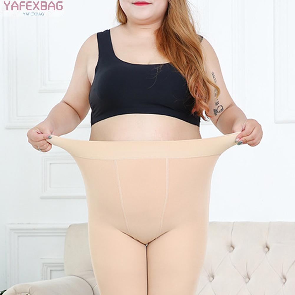 Plus Size Women Winter Thermal Pantyhose Thick Stockings Tights Fleece Leggings