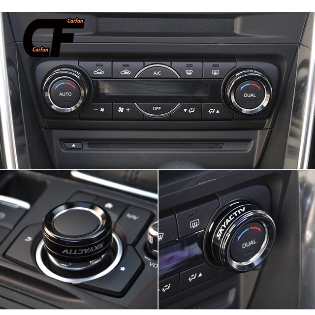 Nơi Set 3 nút hợp kim nhôm cho xe mazda cx5 mazda 3 mazda 6 sang trọng bền bỉ đời xe 18 19 Phụ kiện trang trí xe hơi