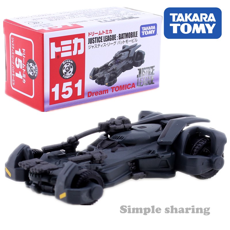 Mô Hình Nhân Vật Justice League Batmobile - Tc117 Tomica 151