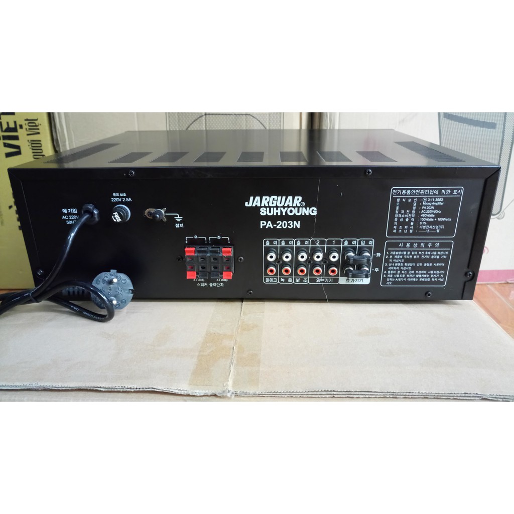 âmly Jaguar 203n hàng 8 sò công suất lớn hàng chất lượng cao