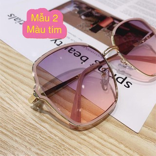 Kính râm mắt vuông hot trend (Có hình thật)