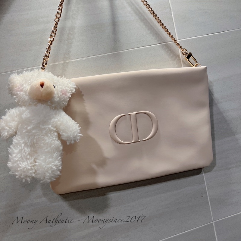 Bóp đựng đồ trang điểm make up gift Dior pouch