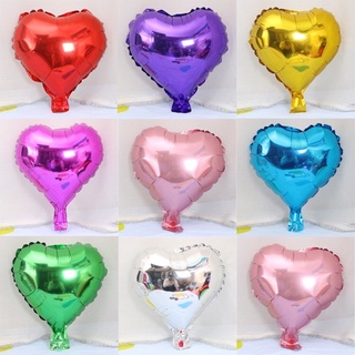 Bóng nhôm hình trái tim sz 10inch ~ 25cm trang trí tiệc sinh nhật….