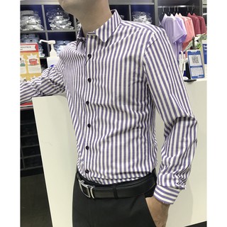 Áo sơmi Owen dáng slim 80784 D