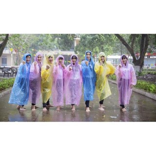 combo 5 áo mưa giấy, áo mua dùng 1 lần