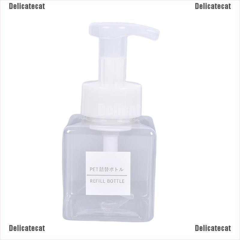 Bình Xịt Tạo Bọt Sữa Rửa Mặt Dung Tích 250ml Tiện Dụng