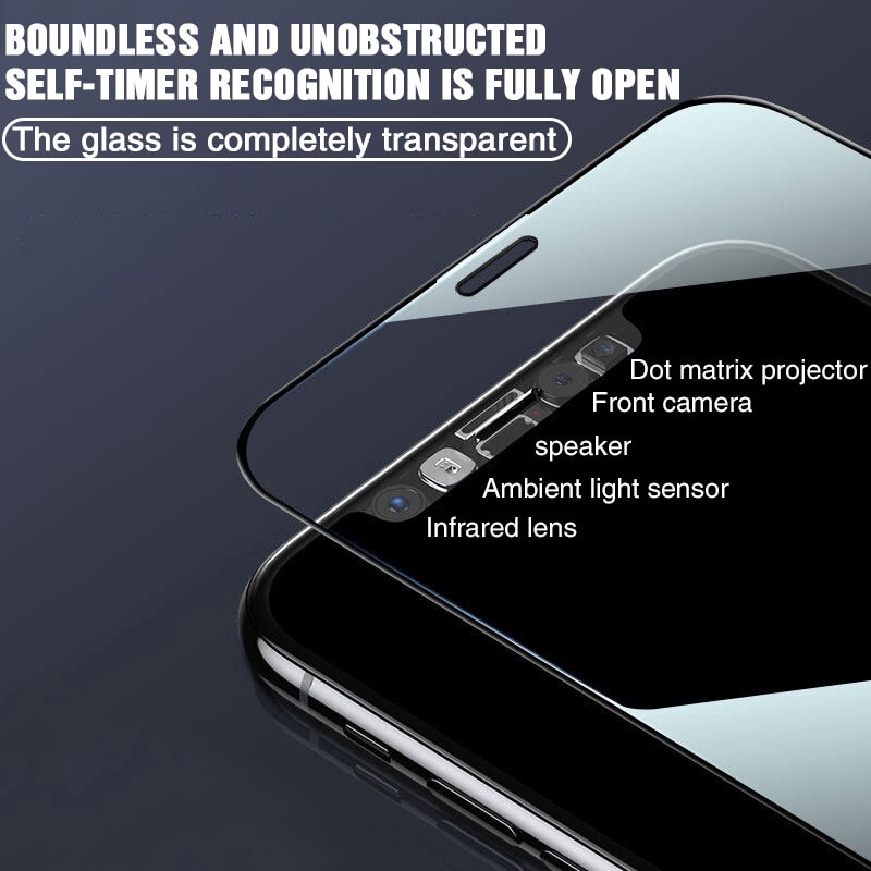 Kính Cường Lực 300D Bảo Vệ Toàn Màn Hình Cho iPhone 11 12 13 14 Pro Max 7 8 6s 14 Plus X XS Max XR