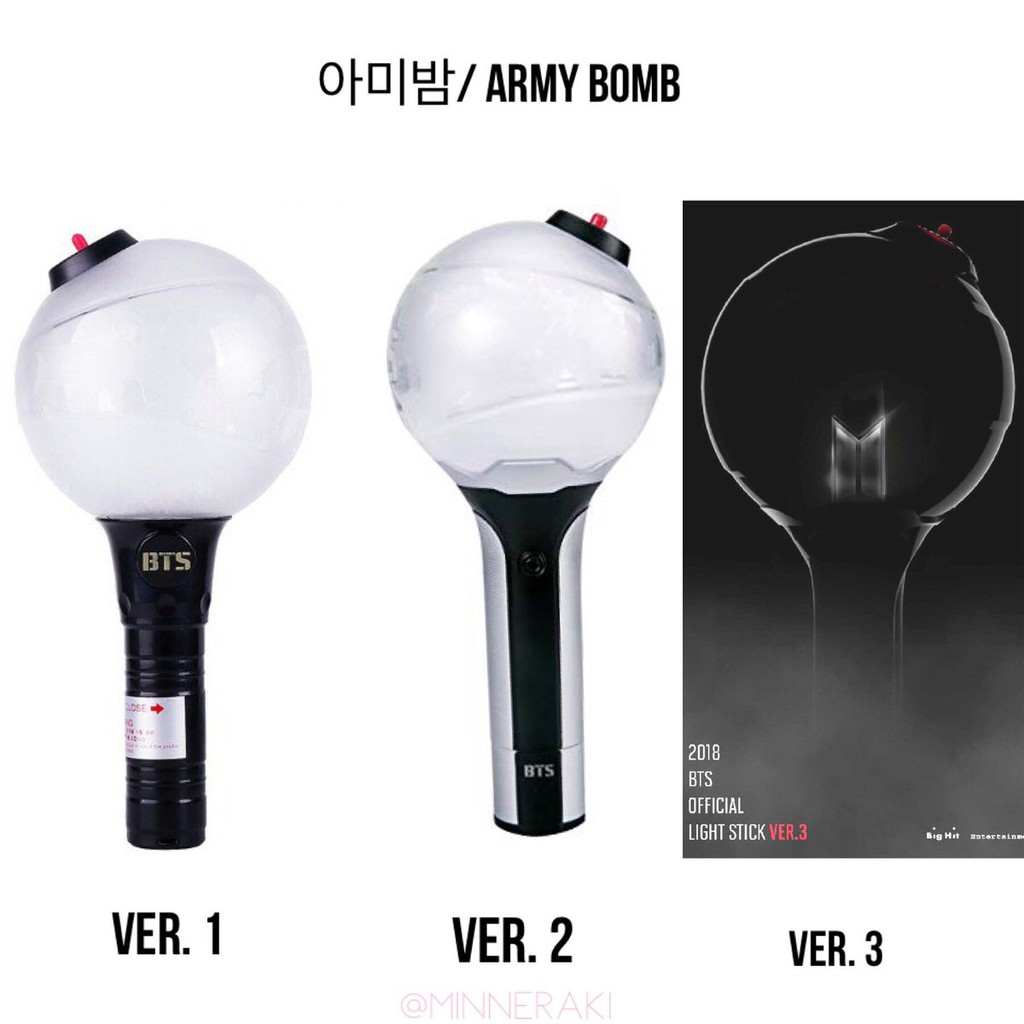 Lịch Sử Giá Lightstick Bts Bomb Ver 3 Cập Nhật 5/2023 - Beecost