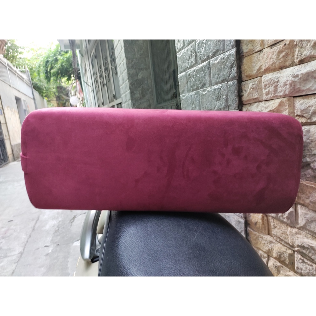 Gối Tập Yoga, Trị Liệu, Nhập Khẩu Đài Loan, Mút Xốp, Bông Tự Nhiên, Bọc Nỉ Cao Cấp, Dài 66 cm, Hãng beYoga