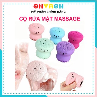 Cọ rửa mặt bạch tuộc tạo bọt xốp rửa sạch massage onvaon