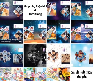 [ Nhập mã BUIT1111 để giảm 10% ] COMBO BTS 4 bộ gồm 32 món nhỏ