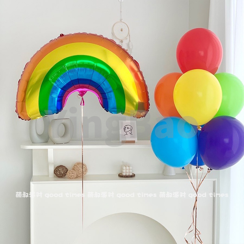 Bong Bóng Lá Nhôm Hình Cầu Mây Cười Mặt Cười Trang Trí Tiệc Sinh Nhật/Tiệc Cưới