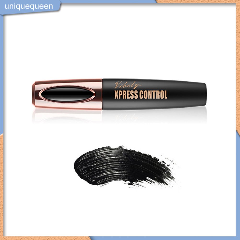 Mascara sợi tơ 4D màu đen kháng nước chuốt dài mi hiệu quả
