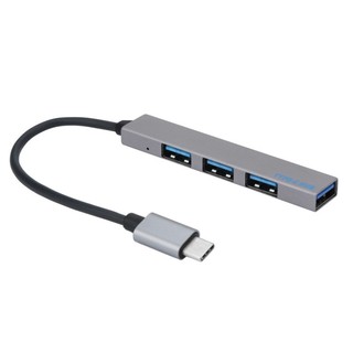 Type-C To 4 USB HUB Expander Ultra-Thin Mini Portable 4-Port USB 3.0 Hub Small 3.0 ports 5 Gbp/s Aluminum alloy compact