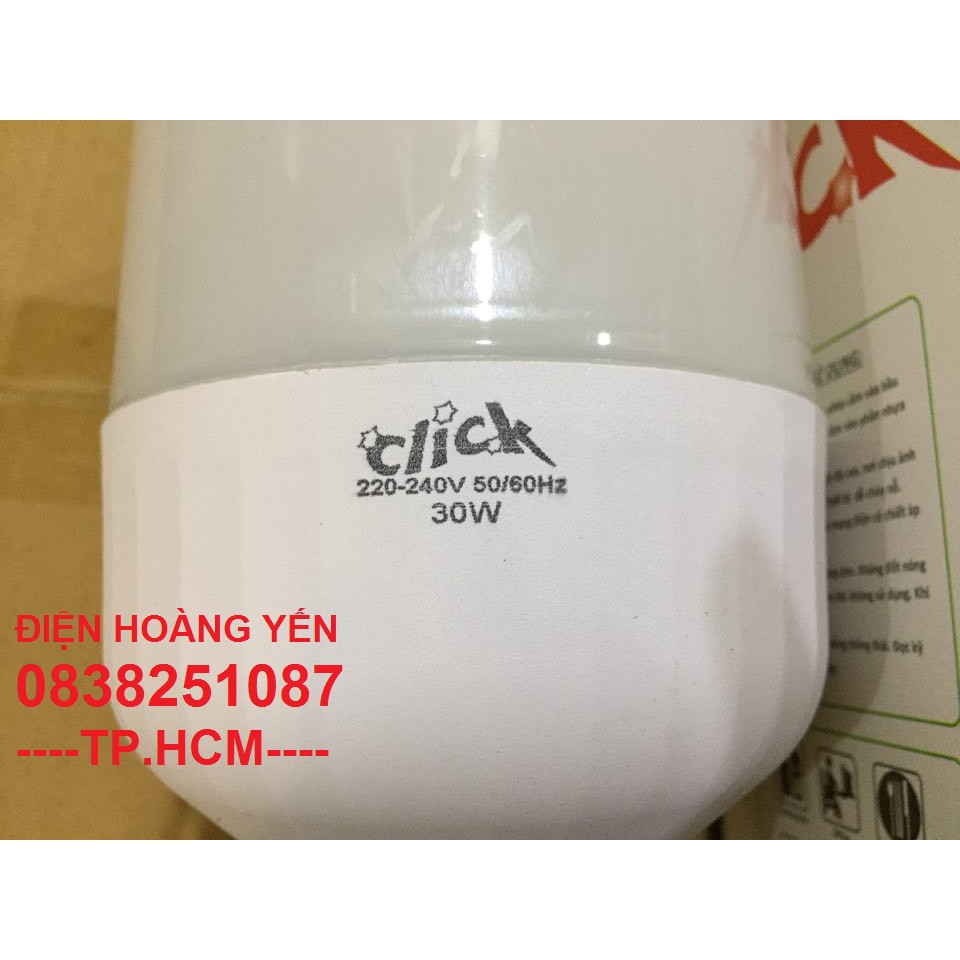 Combo 3 bóng đèn LED trụ tròn công suất 30W - ánh sáng trắng (bảo hành 1 năm - siêu sáng) | BigBuy360 - bigbuy360.vn