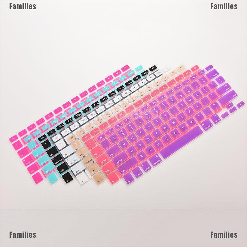 Bao Da Bàn Phím Families Silicone Cho Macbook Air Pro 13 "15" 17 "inch