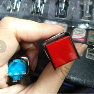 Công tắc có đèn phi 16, 5  chân 220v và 24v