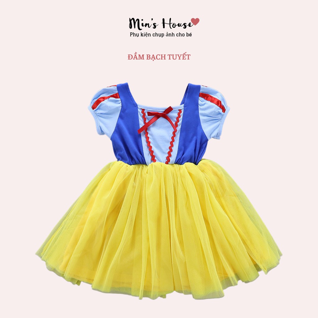 Đầm Bạch Tuyết Cho Bé Gái