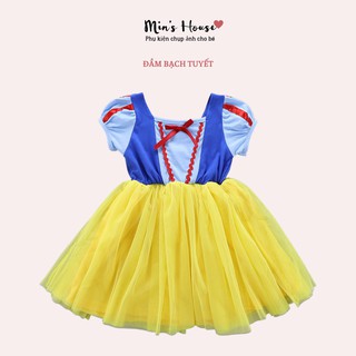 Đầm Bạch Tuyết Cho Bé Gái