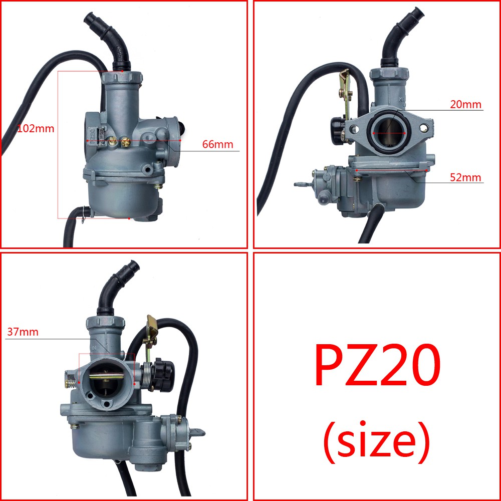 Bình xăng  Keihin Dream WAVE110/Centa/Centa110/ WAVE125 / XRM110 / EX5 BIG / PZ20 20mm，110cc，（hàng cao cấp）