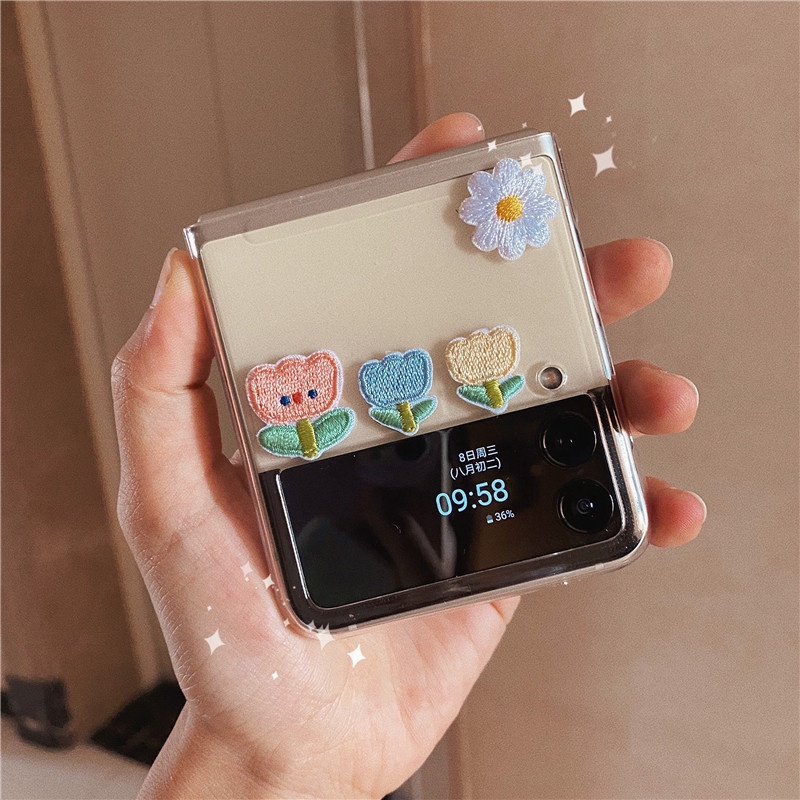 Ốp lưng Samsung Galaxy Z Flip 4 5G Ốp lưng mỏng dễ thương cho Samsung Galaxy Z Flip 3 Z Flip 4