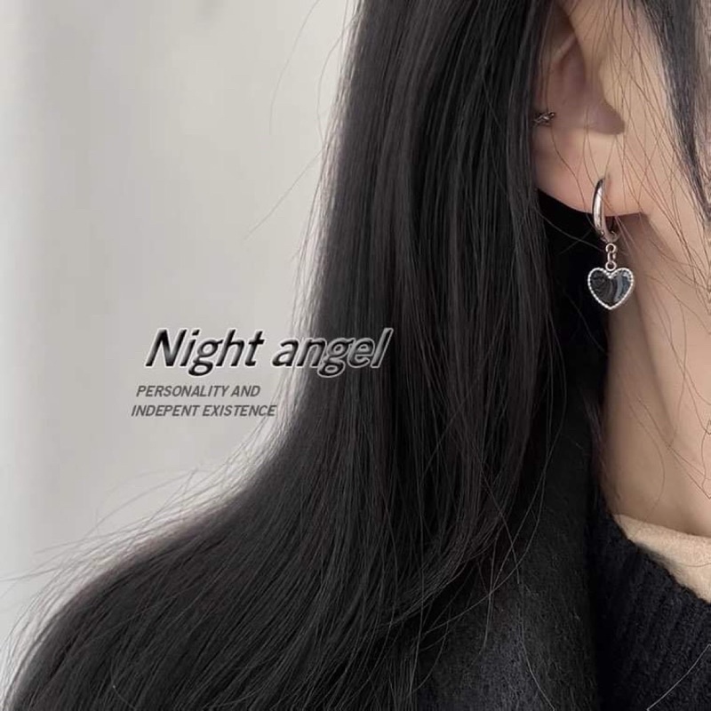 khuyên thép y tế tim-mèo kitty 1 CHIẾC