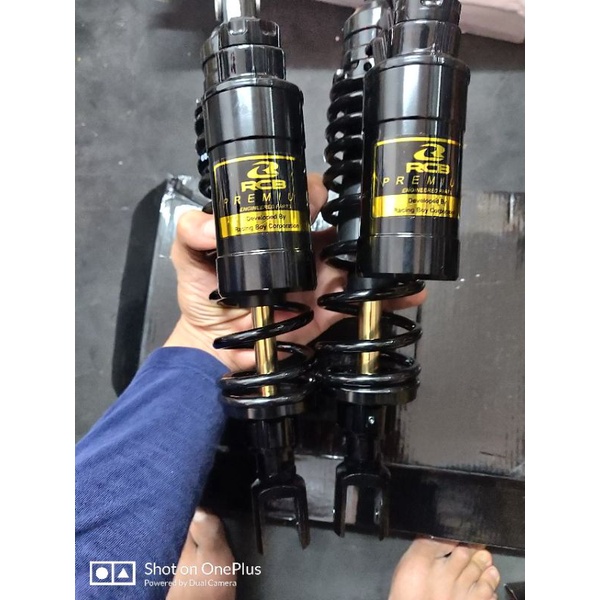 Phuộc OHLINS/ Nitron/RCB bình dầu lắp Nouvo6 NVX Nouvo LX Nouvo5 Shark PCX Impulse AIRBLADE  Dylan....