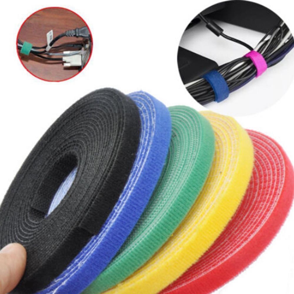 Dây khóa dán nylon mỏng dùng cố định dây cáp tiện lợi