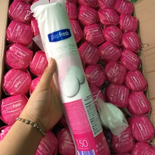 BÔNG TẨY TRANG DEEP FRESH COTTON