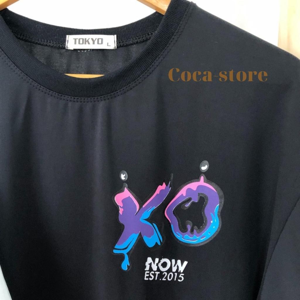 Áo Thun Unisex Nam Nữ Form Rộng Tay Lỡ Thời Trang Hàn Quốc XOXO, Áo Phông Nam Nữ From Rộng Đủ Size Từ 36 Đến 75kg