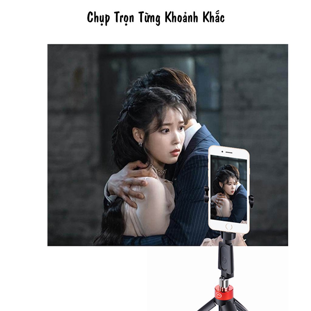 ↂ♛ﺴ[HOT] Gậy Tự Sướng Bluetooth Đa Năng| Tripod Selfie Bluetooth Chống Rung Cao Cấp Có Thể Thu Gọn Livestream Cực | BigBuy360 - bigbuy360.vn