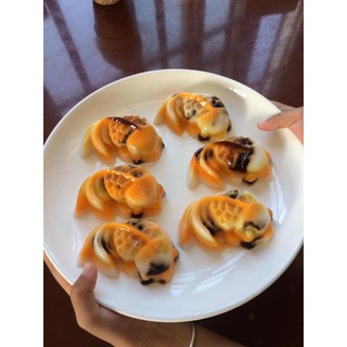 Vĩ Đá Cá Koi cá chép Lớn đổ thạch rau cau socola