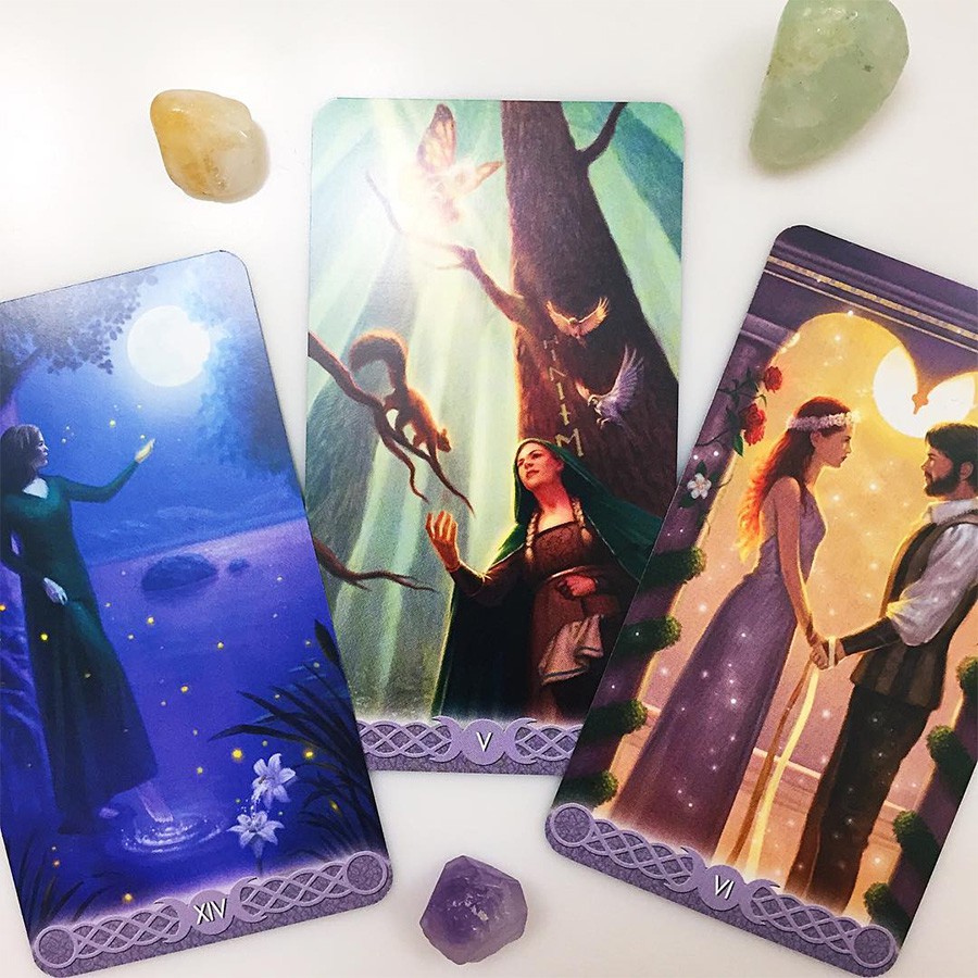 Bộ Bài Triple Goddess Tarot (Mystic House Tarot Shop)