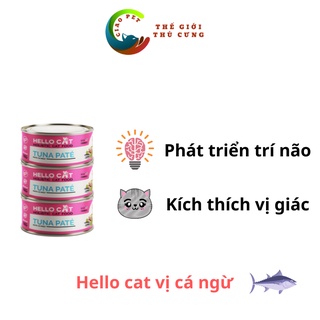 [190g] Pate cho mèo Hello Cat (Pate tươi, pate cho mèo giá rẻ)