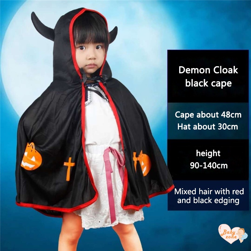 Áo Choàng Hóa Trang Halloween Dễ Thương Cho Bé