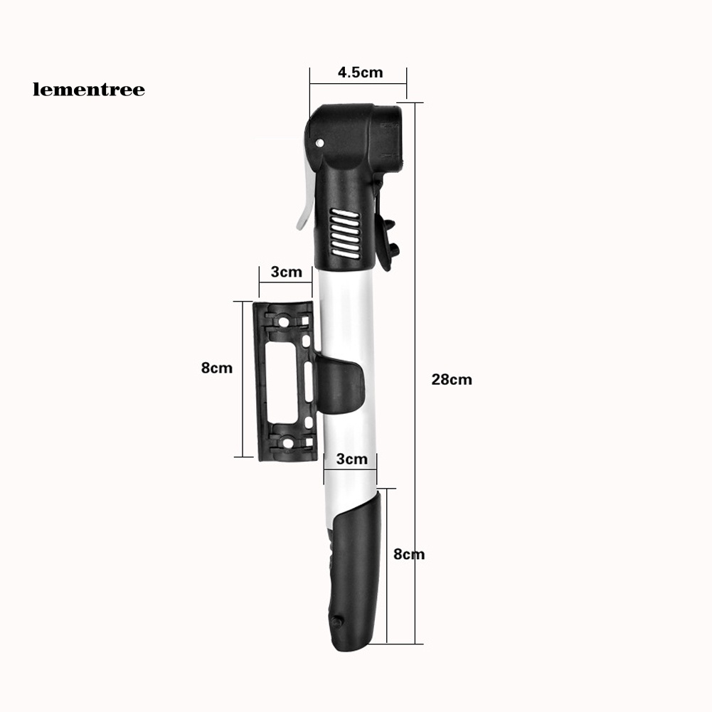 Ống Bơm Bánh Xe Đạp / Bóng Rổ Mini Bằng Nhựa Áp Suất Cao Tiện Dụng