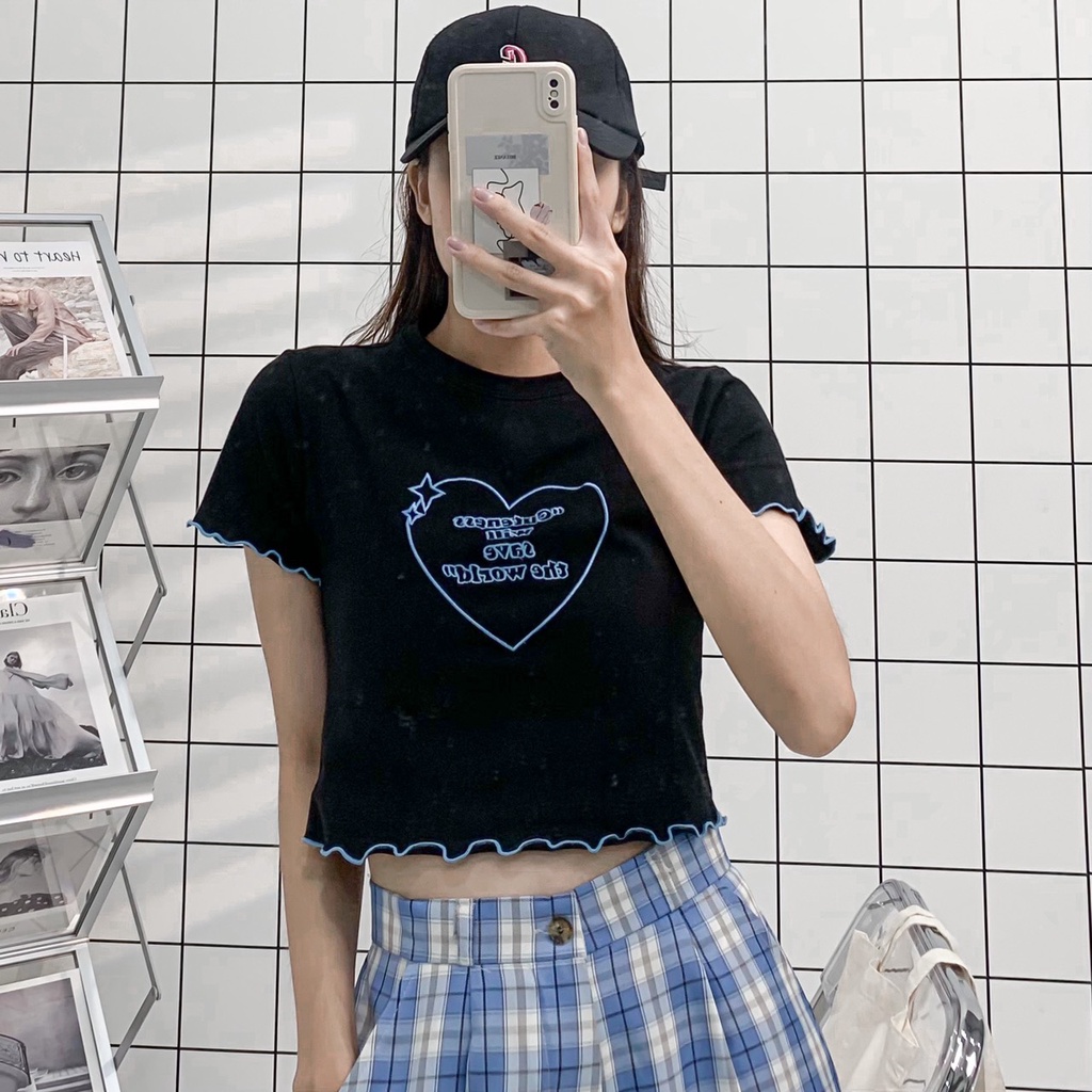 ÁO CROPTOP SALE RẺ VÔ ĐỊCH  Tổng Hợp Áo Croptop Phong Cách Ulzzang (ẢNH THẬT)