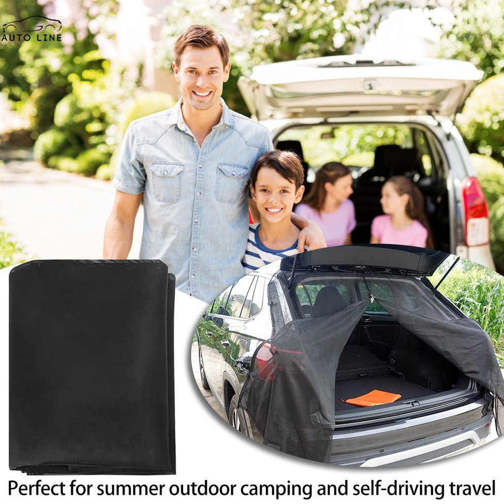 Lưới Chống Muỗi Gắn Đuôi Xe Hơi Có Nam Châm Chất Liệu Nylon SHOPCYC7210