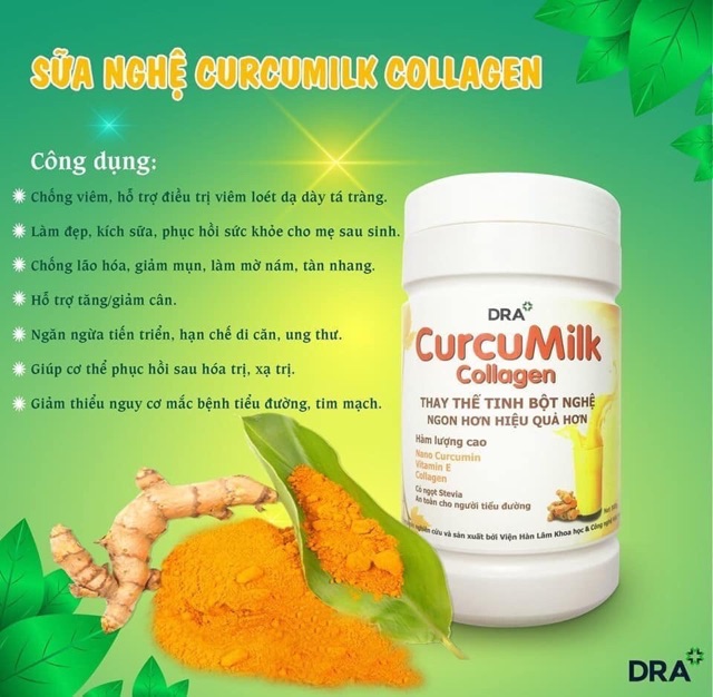 Sữa nghệ nano Curcumilk Collagen hộp 500g | BigBuy360 - bigbuy360.vn