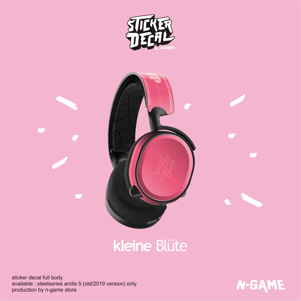 Skin Protector Steelseries Arctis 5 Full Decal Kleine Bl Te By N-Game