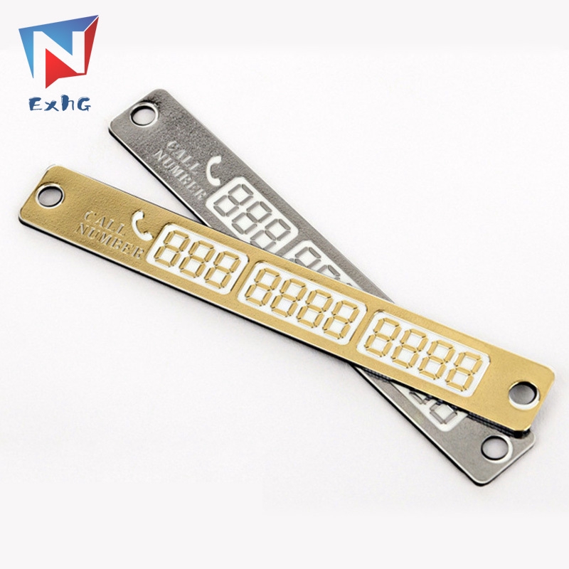 Thẻ Đỗ Xe Hiển Thị Số Điện Thoại