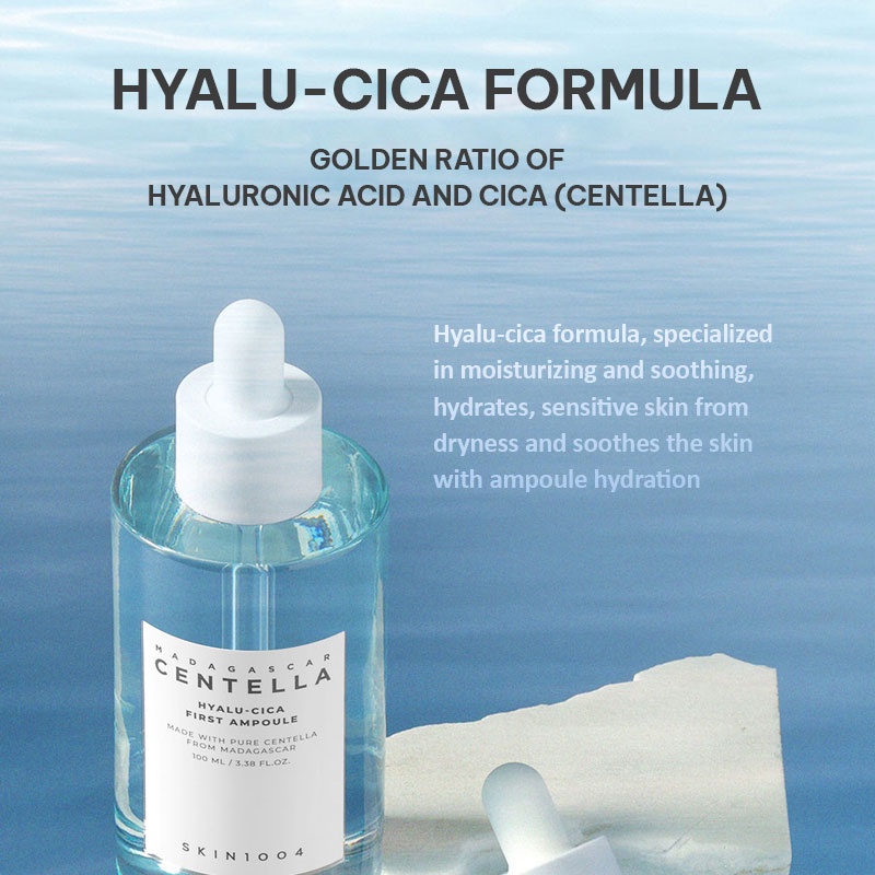 Tinh chất dưỡng da SKIN1004 Madagascar Centella Hyalu-Cica First Ampoule 100ml