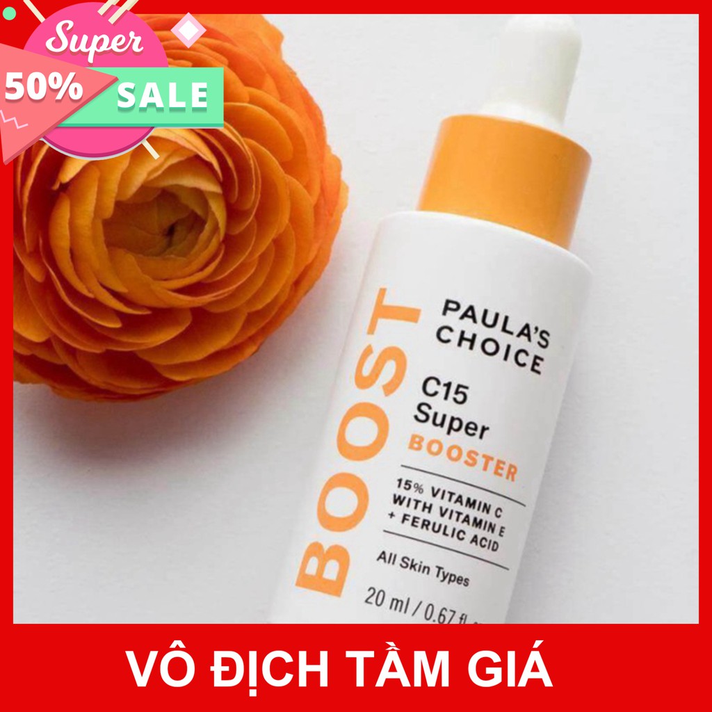 Tinh chất tăng cường bổ sung Vitamin C Paula's Choice Resist C15 Super Booster 20ml 7770