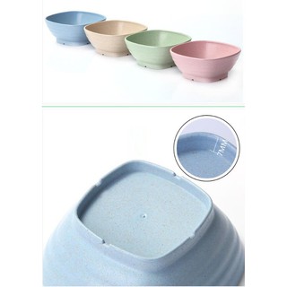 Bộ 4 Chén làm từ sợi lúa mì Wheat straw