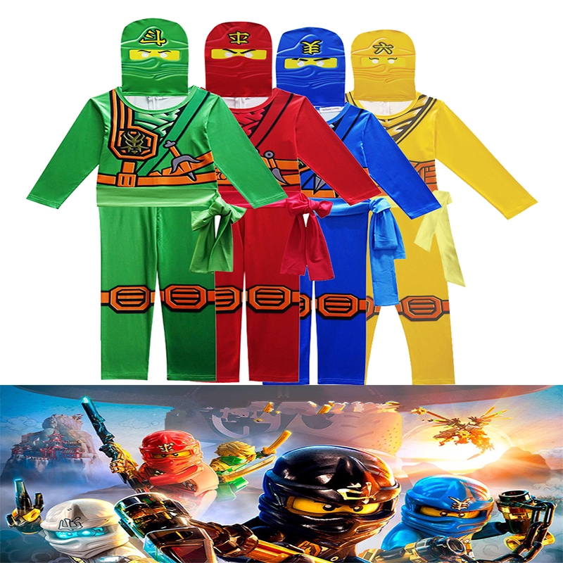 Bộ Đồ Hóa Trang Ninja Độc Đáo Vui Nhộn Cho Bé