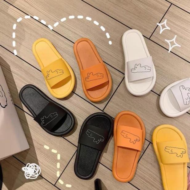 Dép Chó unisex 4 màu cao su siêu bền