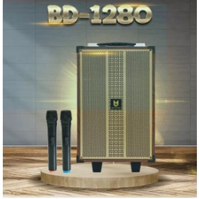 hàng chính hãng Loa kéo Karaoke Bluetooth Best Sound BD-1280: Bass 30, Có 2 Micro không dây đi kèm loa hát karaoke