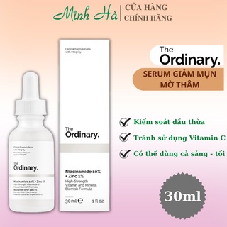 Tinh chất The Ordinary Niacinamide 10% + Zinc 1% giảm mụn giảm thâm 30ml